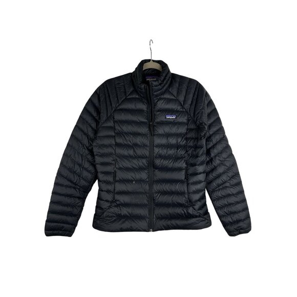 Patagonia Netplus Shells Women's Size Medium Down Puffer Jacket Black FA22 - Picture 1 of 16